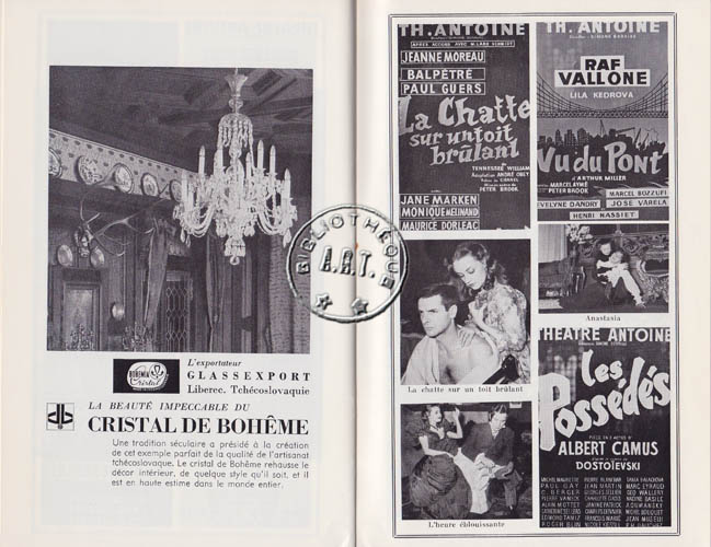 Les programmes de TThéatre de l\
